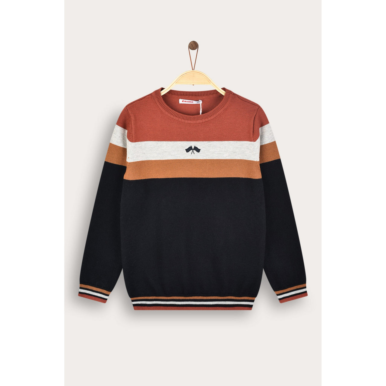 Panel Sweater