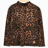 Hadas Animal Print Mockneck