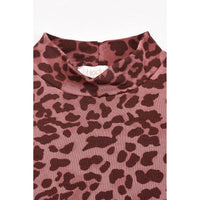 Hadas Animal Print Mockneck