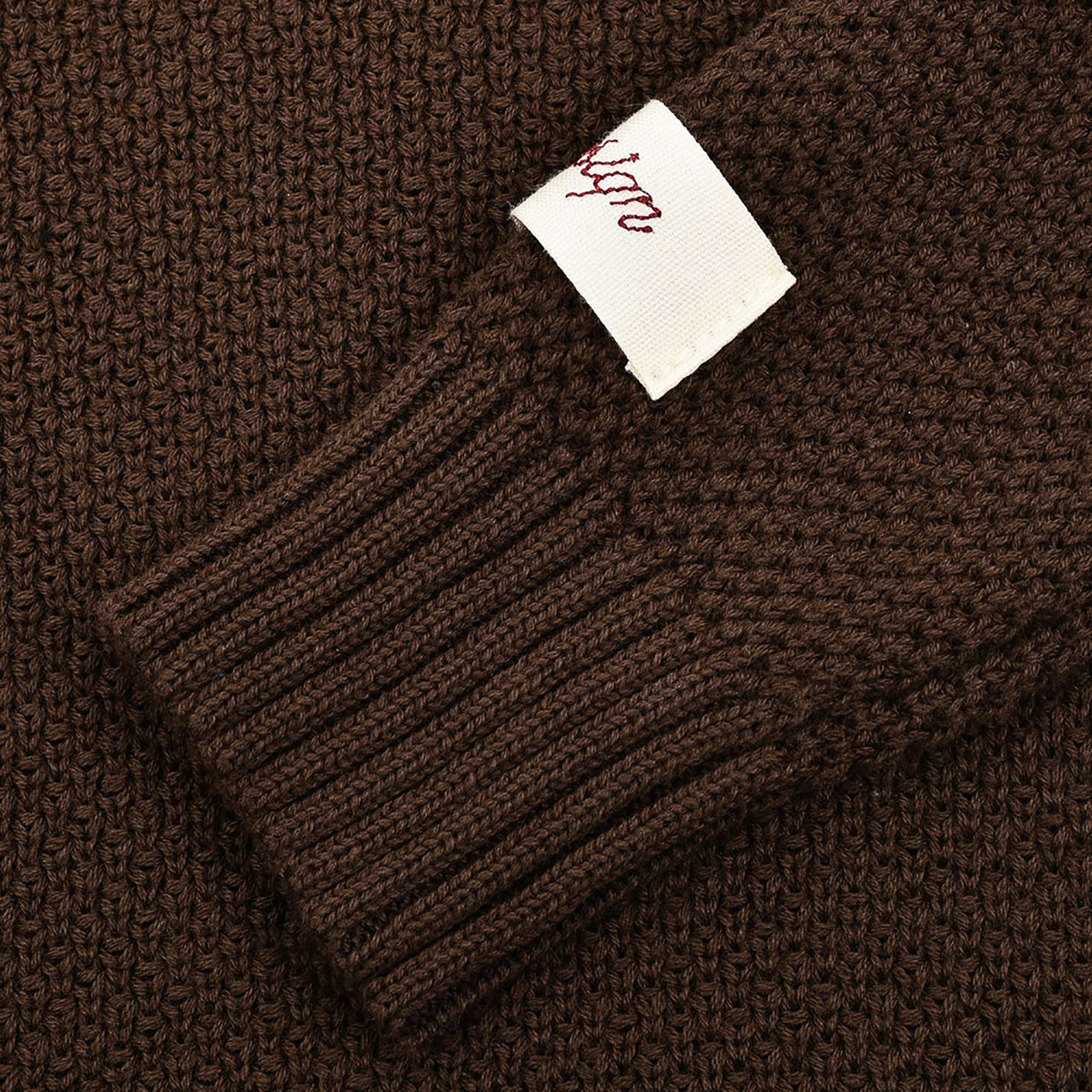 Hadas Velvet Patch Sweater