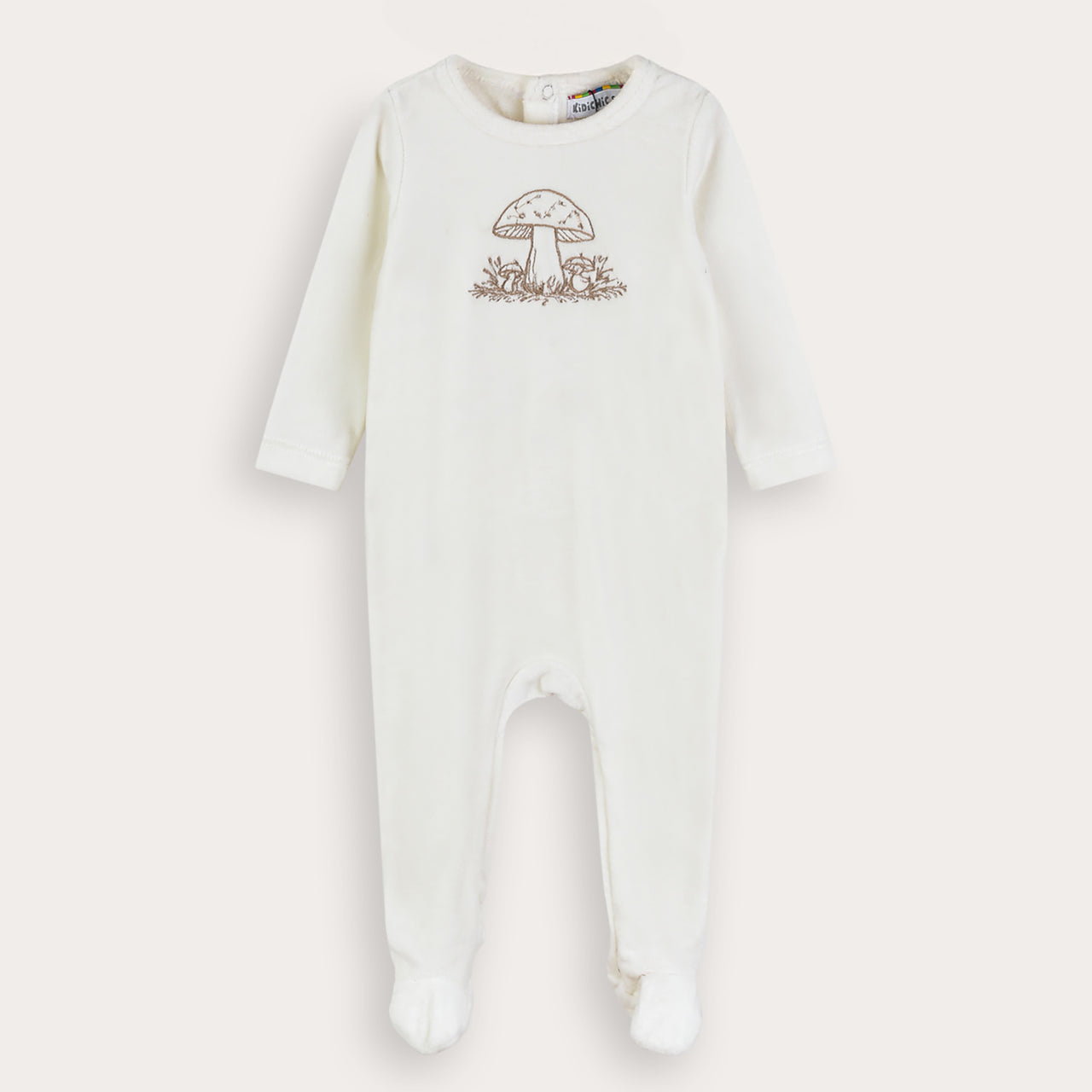 Velour Mushroom Stretchie