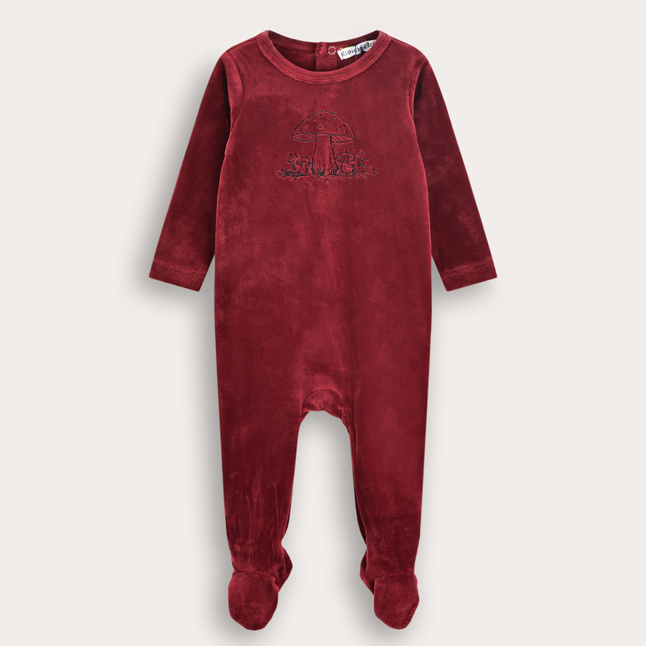 Velour Mushroom Stretchie