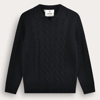 Melange Cables Sweater