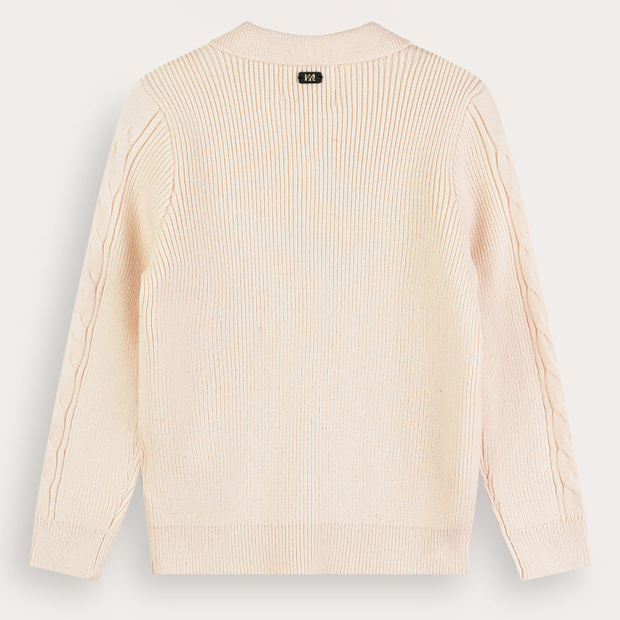 Melange Cables Sweater