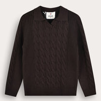Melange Cables Sweater