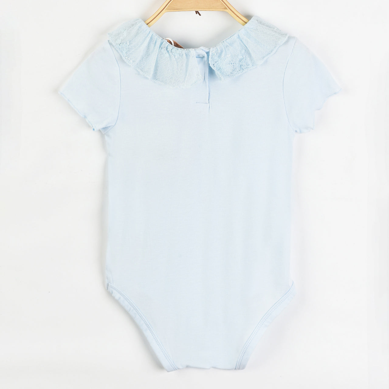 Hadas Soft Lace Baby Onesie