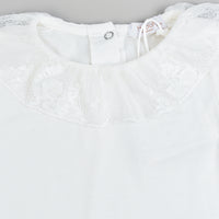 Hadas Soft Lace Baby Onesie