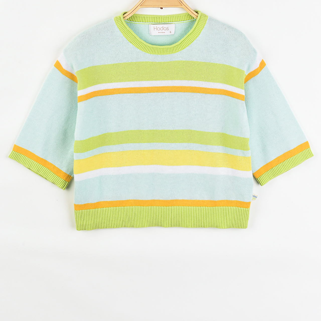 Hadas Girls Knit Stripe  Top