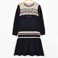 Jacquard Knit Dress