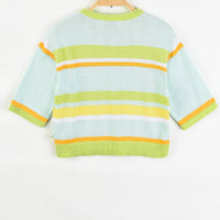 Hadas Girls Knit Stripe  Top