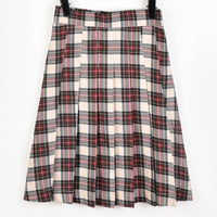 Melange Checks Skirt
