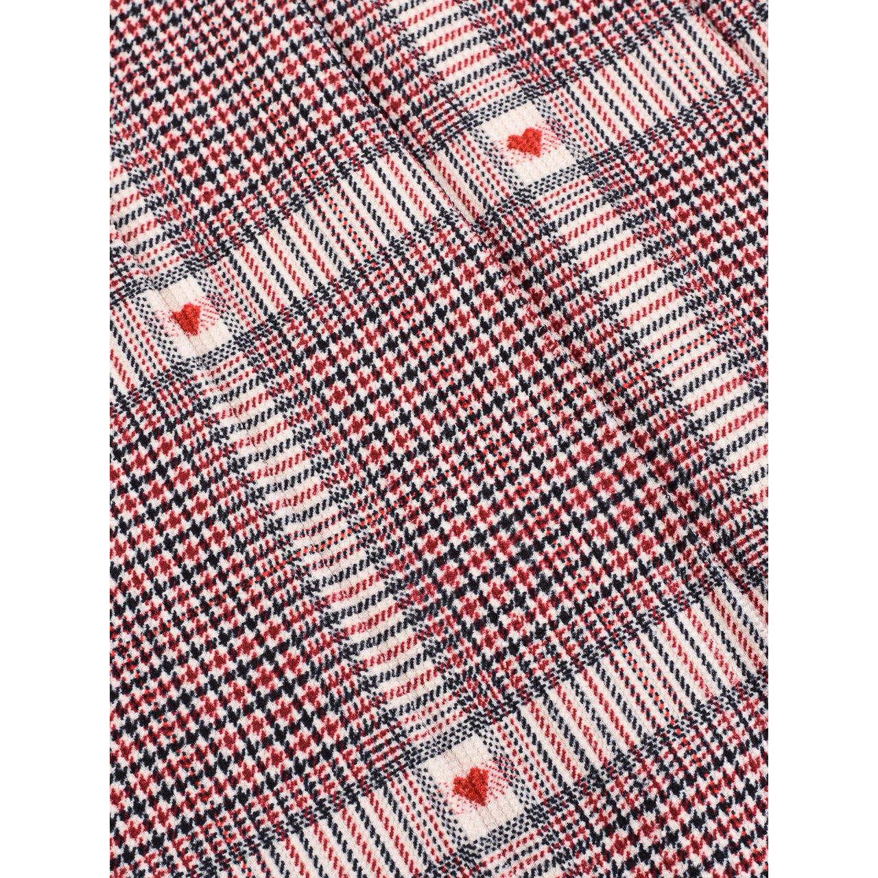 Melange Checks Skirt