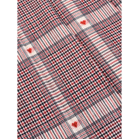 Melange Checks Skirt