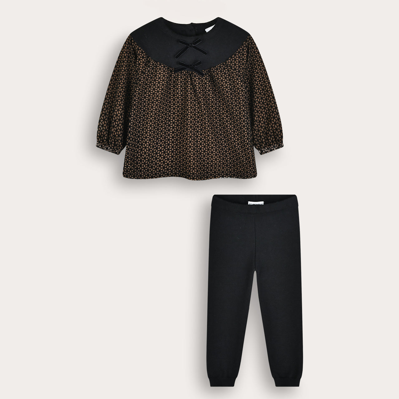Geometric Baby Girl Set