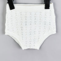 Hadas Baby Knitted Lace Bloomer