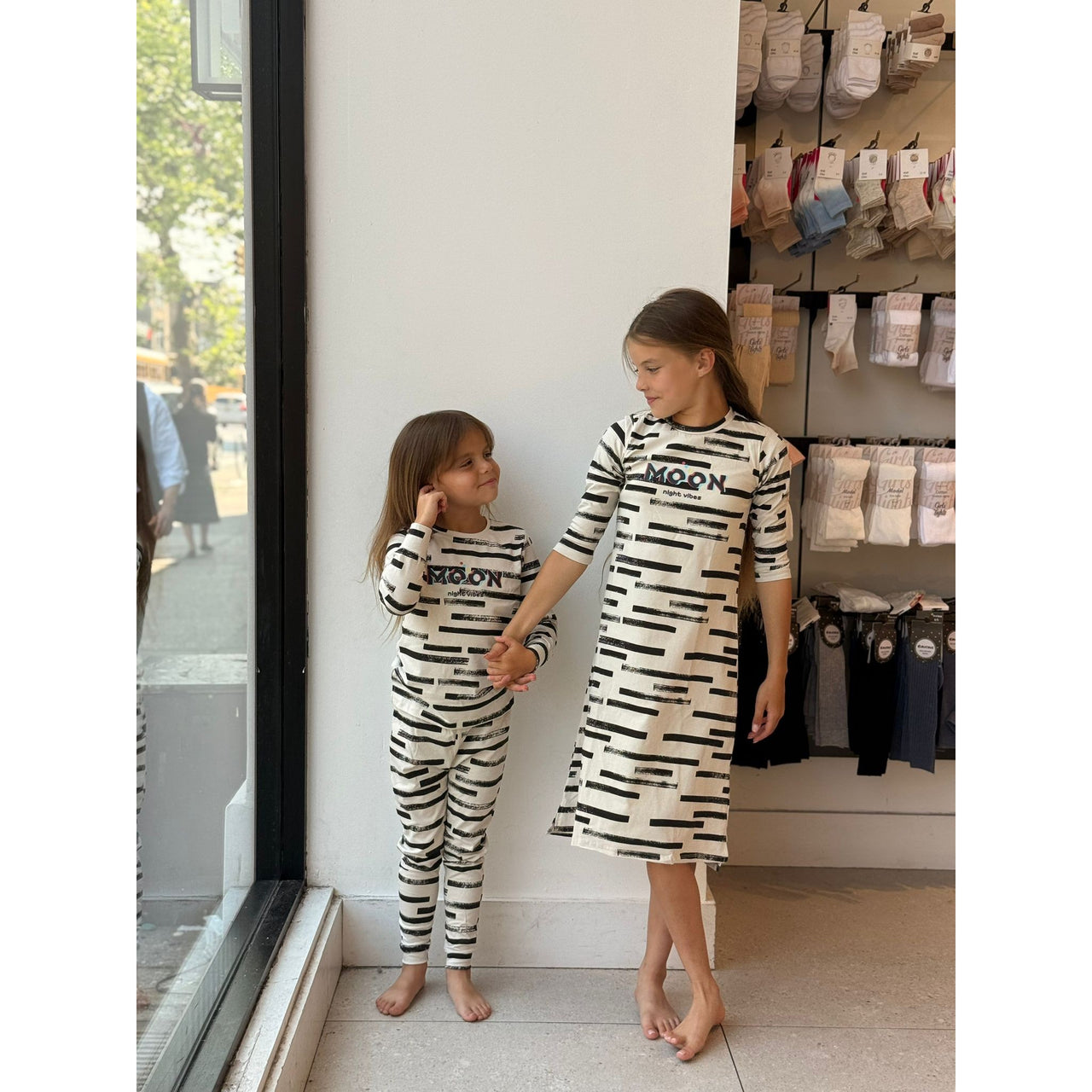 Striped Nightgown