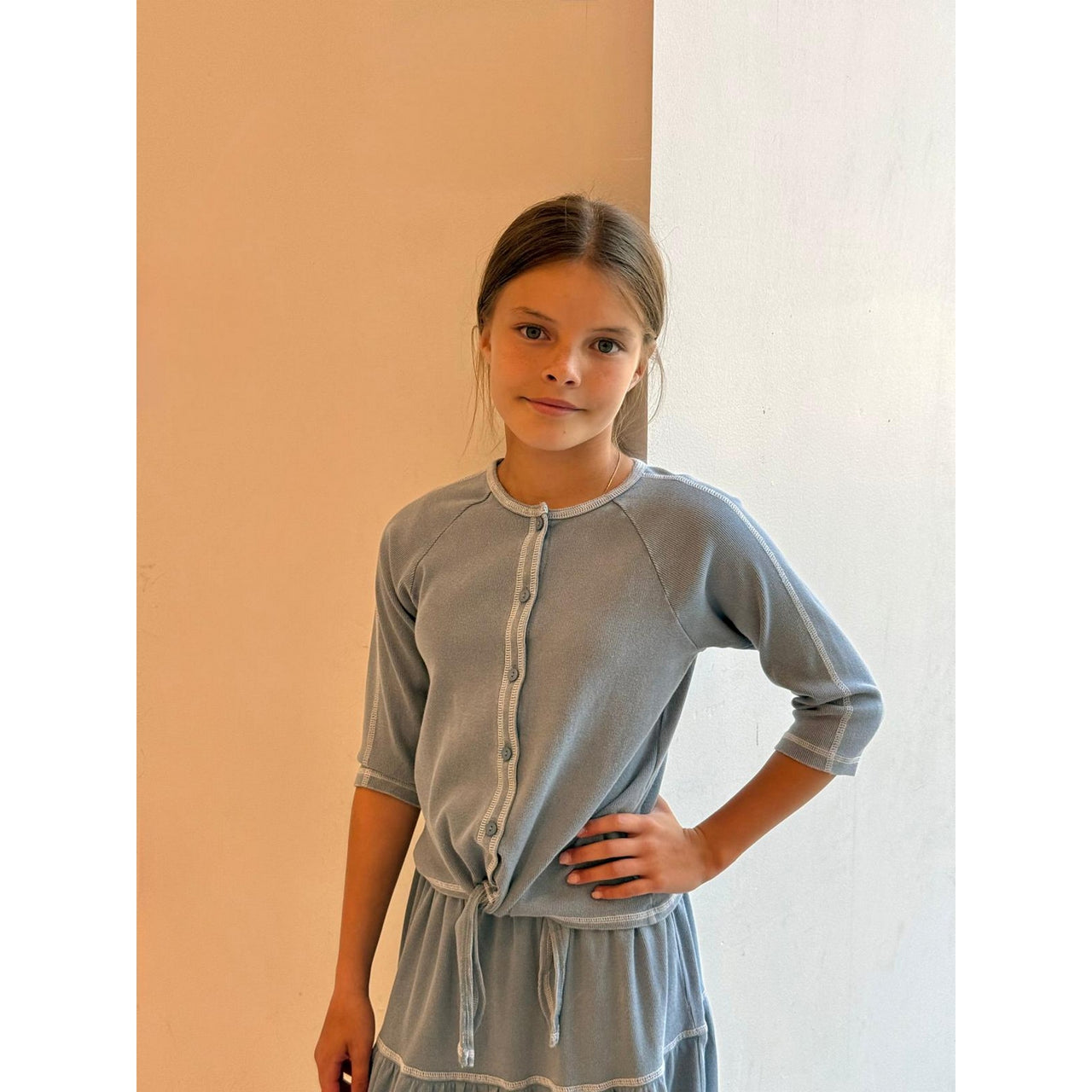 Girls Wash Rib Shirt