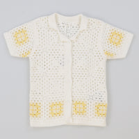 Boys Crochet Knit Top