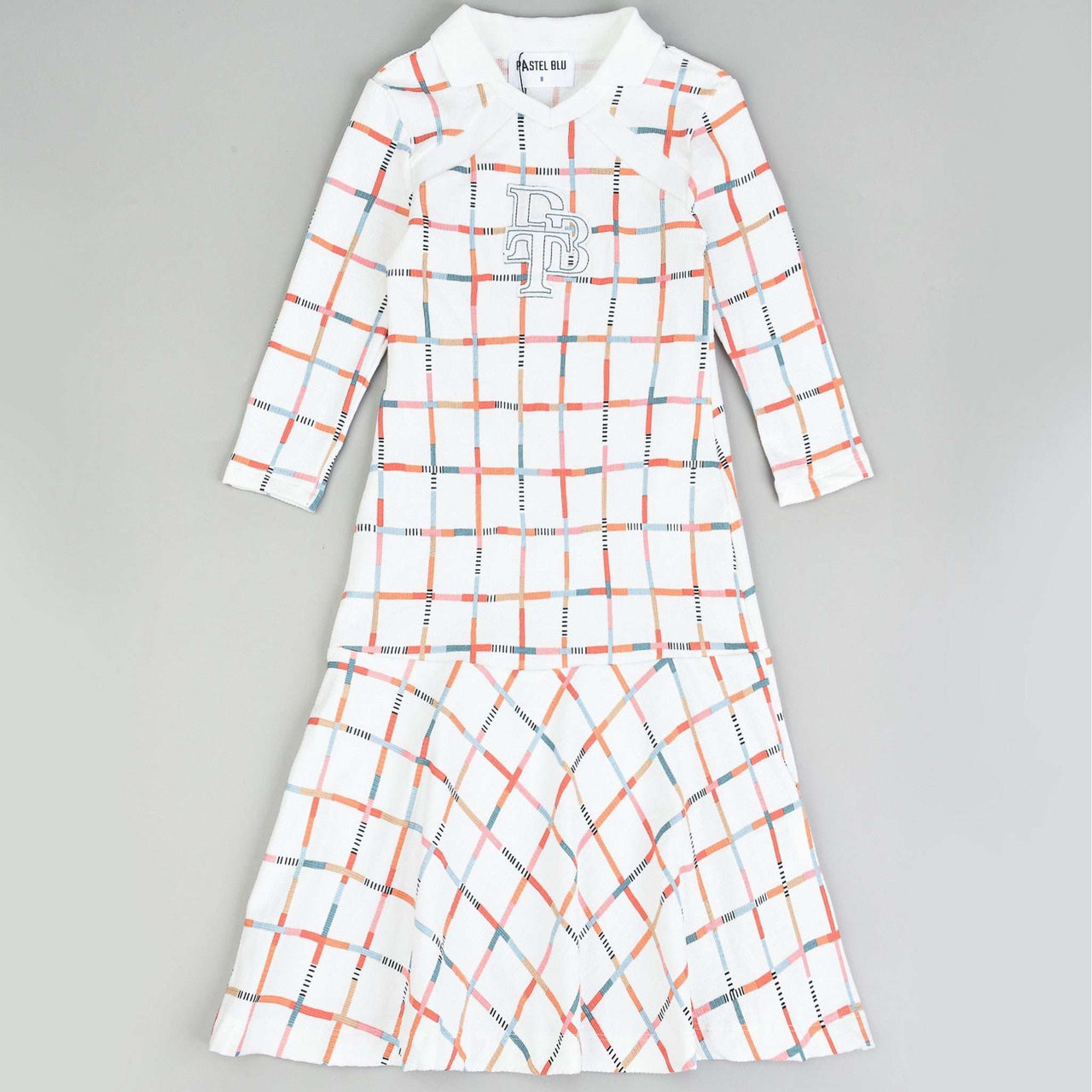 Bowling Polo Dress - Kidichic