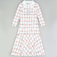 Bowling Polo Dress - Kidichic
