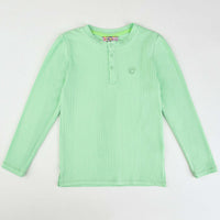 Boys L.S Basic Rib Shirt - Kidichic