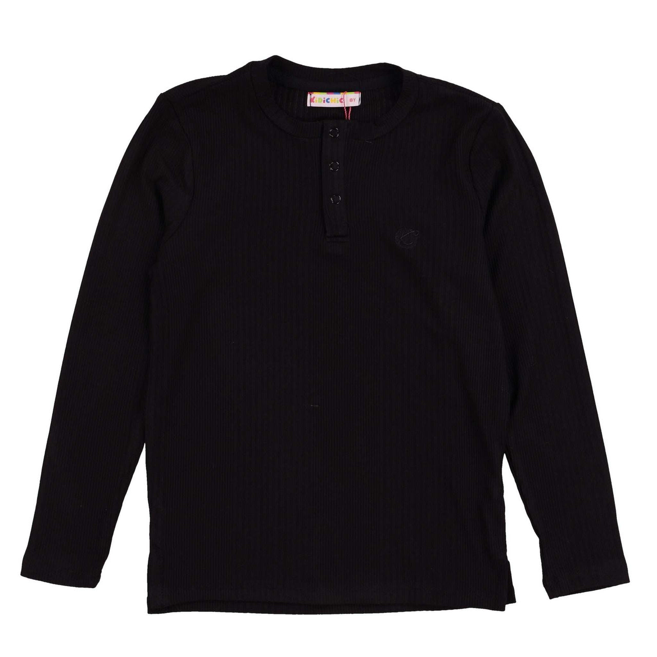 Boys L.S Basic Rib Shirt - Kidichic