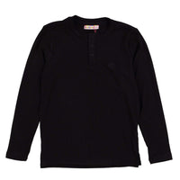 Boys L.S Basic Rib Shirt - Kidichic