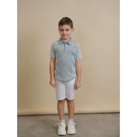Boys Zipper Polo Henley - Kidichic