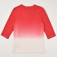 Dip Dye Henley Tee - Kidichic