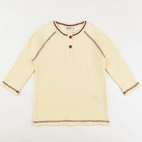 Girls Contrast Stitch Top - Kidichic