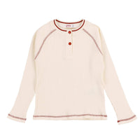 Girls Contrast Stitch Top - Kidichic
