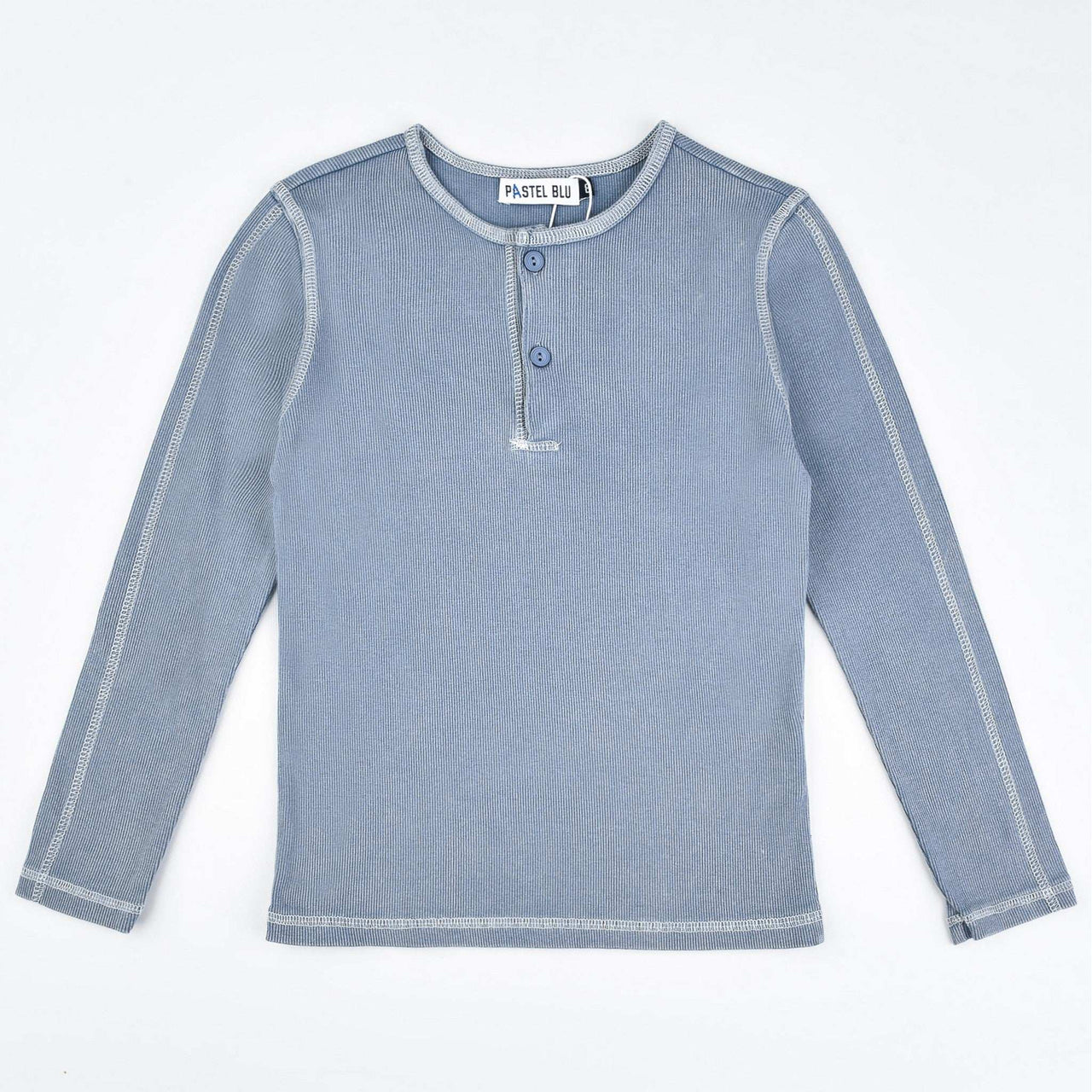 Girls L.S Wash Rib Shirt - Kidichic