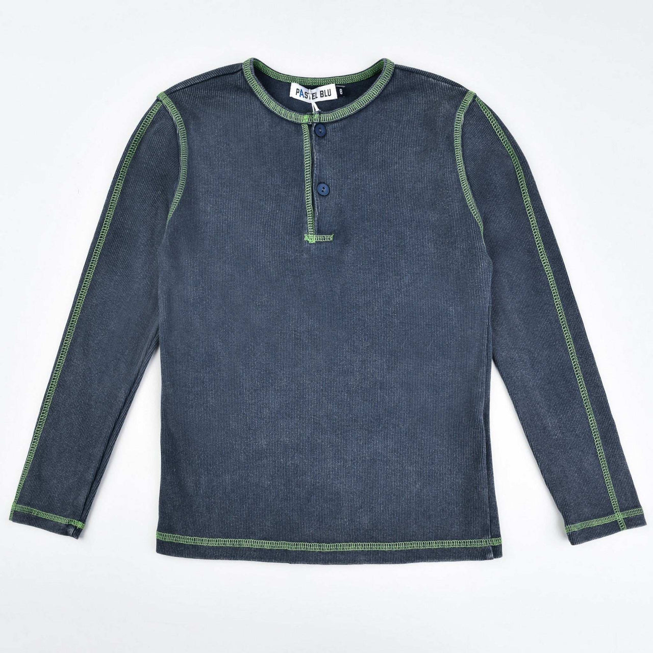 Girls L.S Wash Rib Shirt - Kidichic