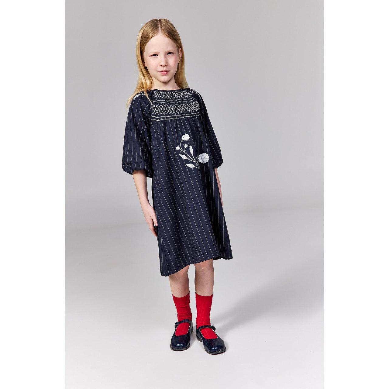 Hadas Linen Striped Dress