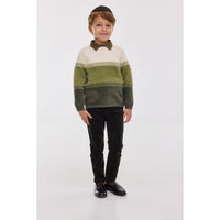 Hadas Angora Colorblock Sweater