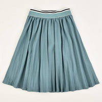 Jersey Nylon Pleated Skirt - Kidichic