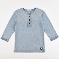 Jersey Wash Henley - Kidichic