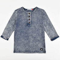 Jersey Wash Henley - Kidichic