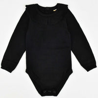 Knit Onesie With Collar - Kidichic