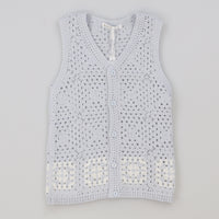 Boys Crochet Knit Vest