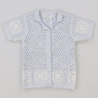 Boys Crochet Knit Top