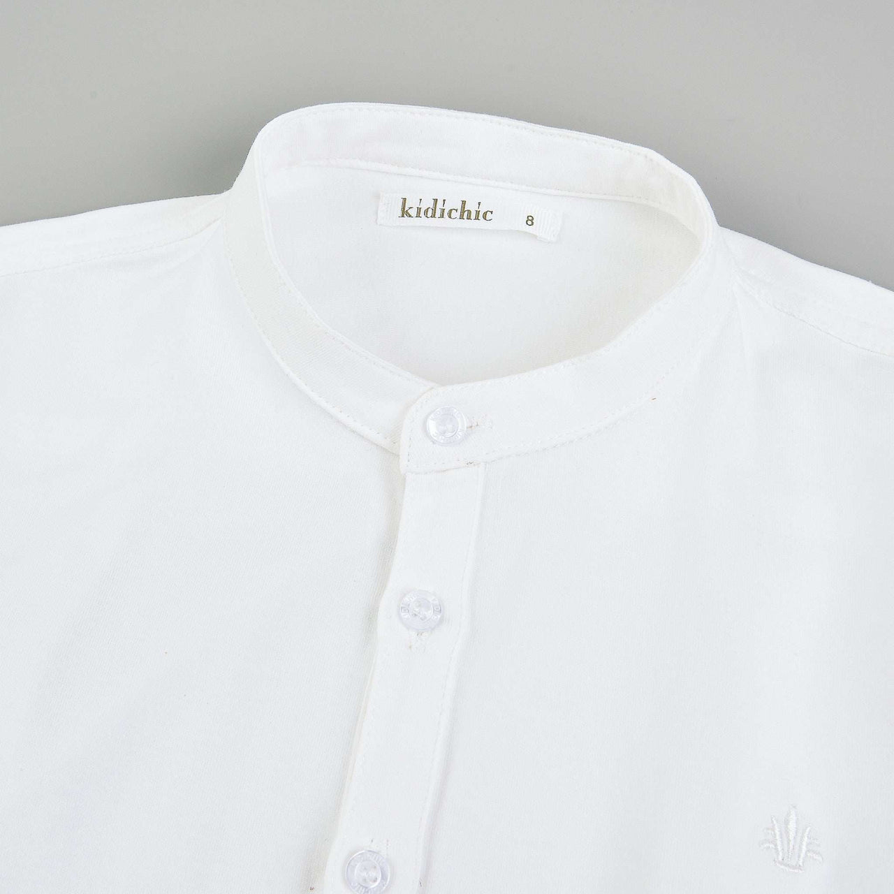 L.S Mandarin Soft Shirt - Kidichic