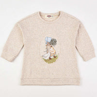 Melange Doll Print Shirt - Kidichic