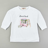 Melange Doll Print Shirt - Kidichic