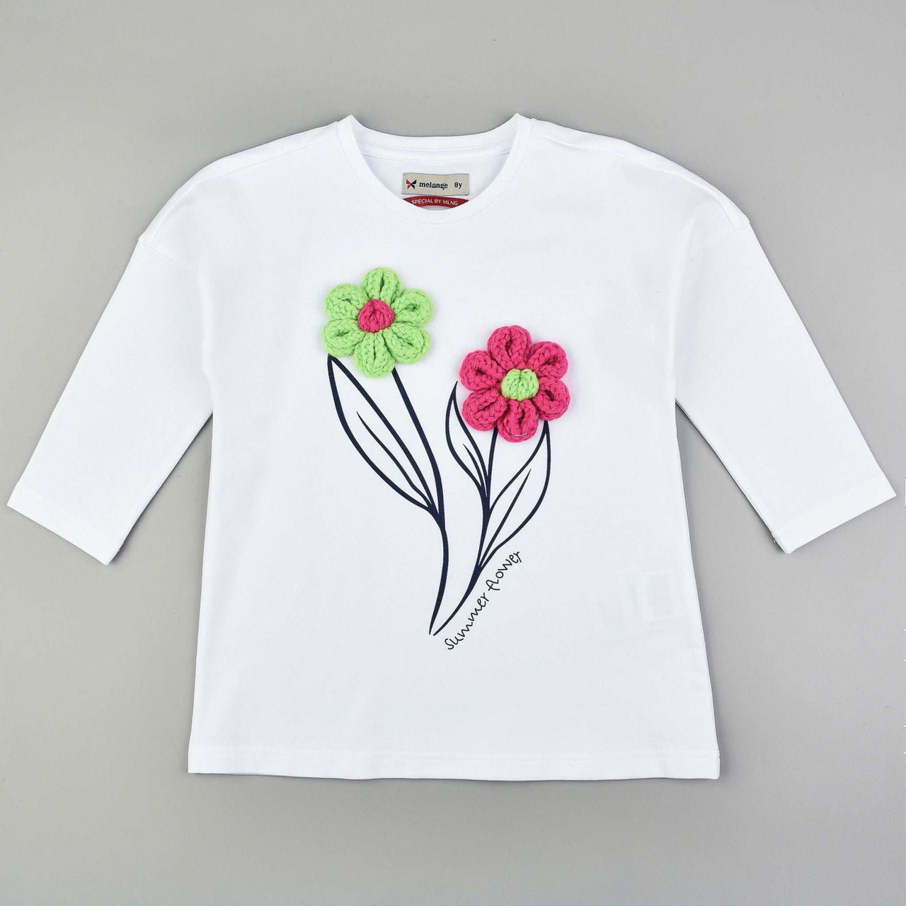 Melange Floral T-Shirt - Kidichic