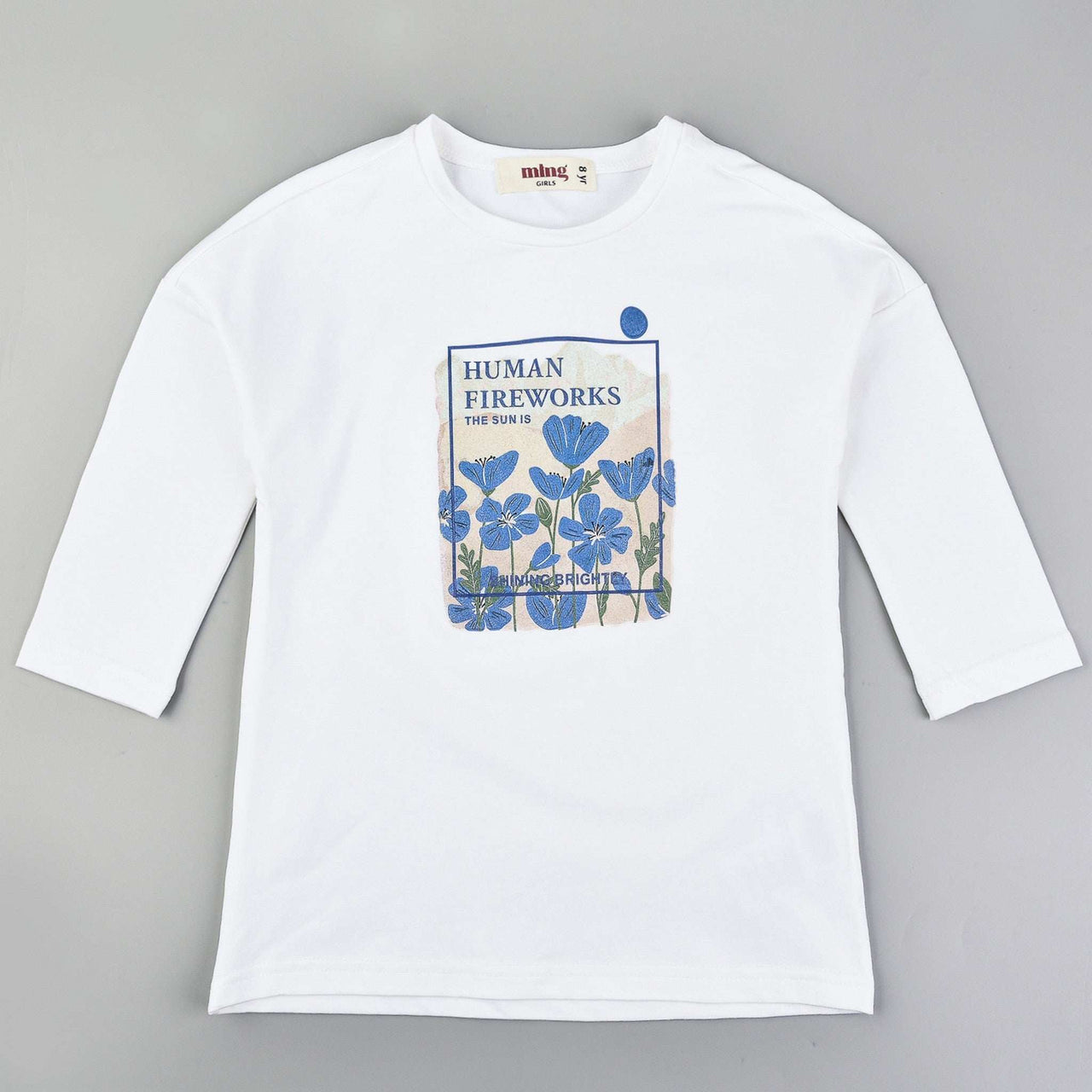 Melange Flower Shirt - Kidichic