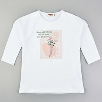 Melange Flower Shirt - Kidichic