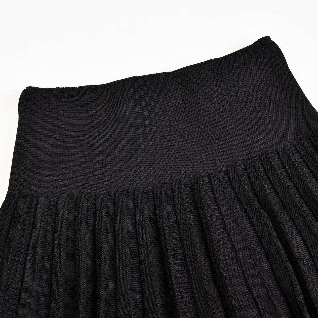 Melange Knit Pleat Skirt - Kidichic