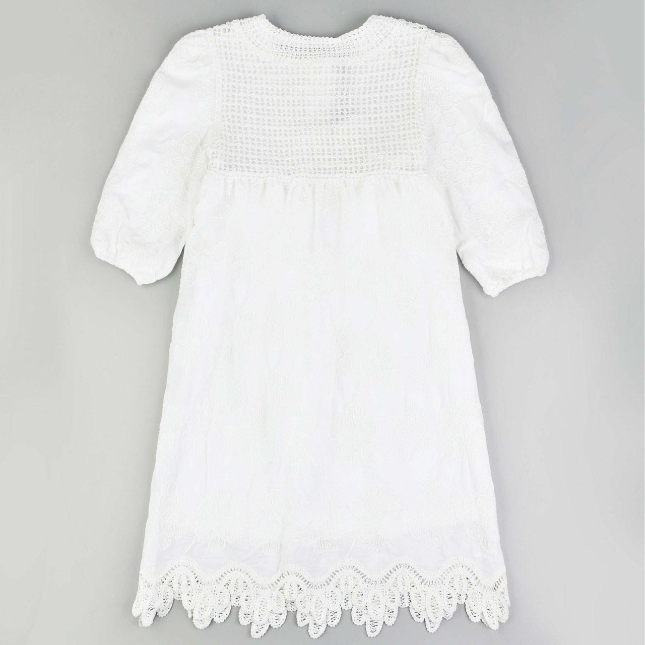 Melange Lyra Floral Dress - Kidichic