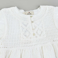 Melange Lyra Floral Dress - Kidichic